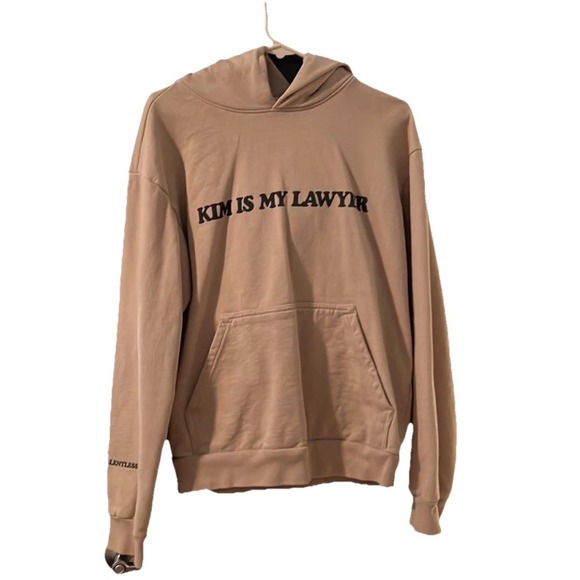 TALENTLESS Tops - Kim Is My Lawyer Hoodie Sweatshirt By Talentless Women's Small Kardashians